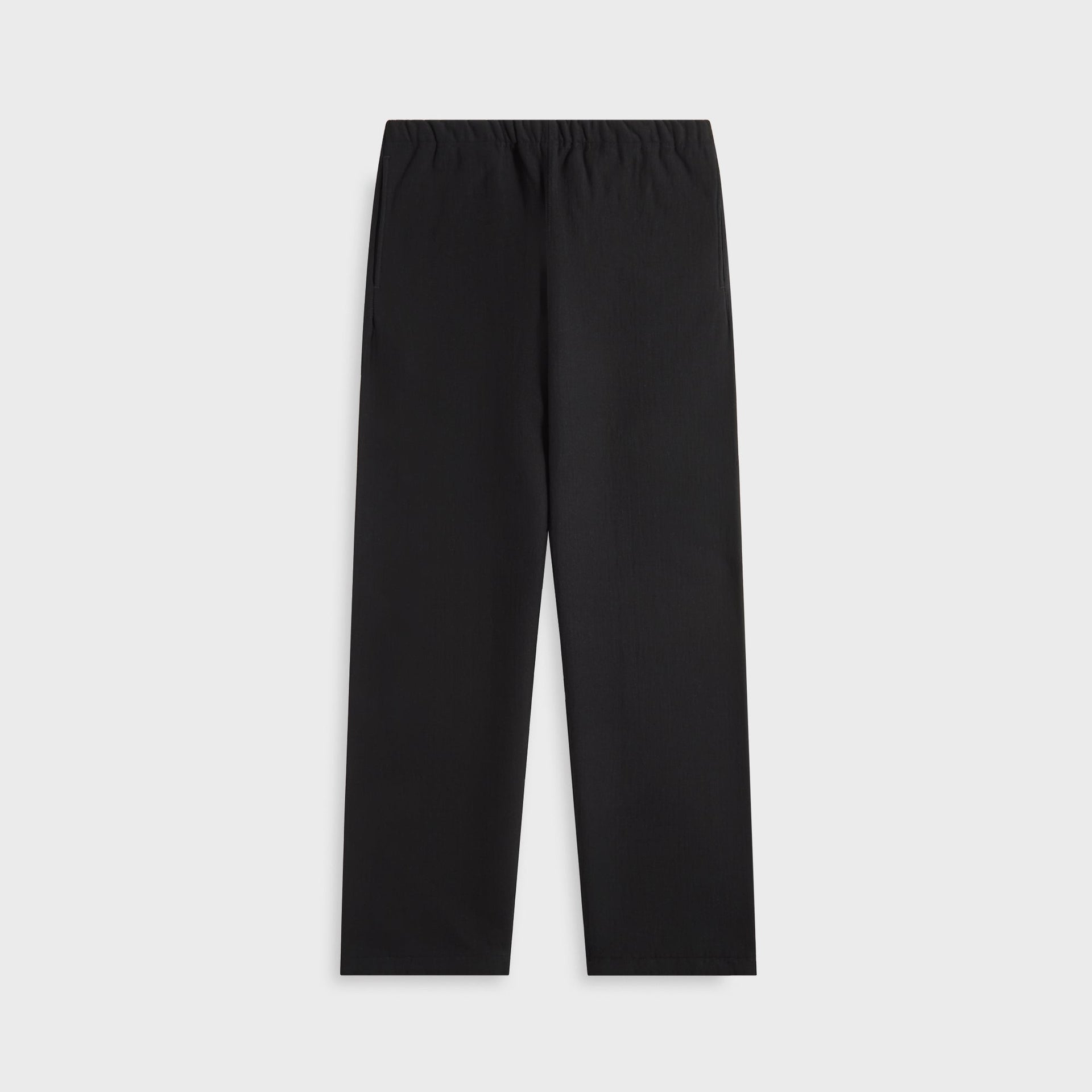 Auralee Smooth Soft BD Sweat Pant - Black