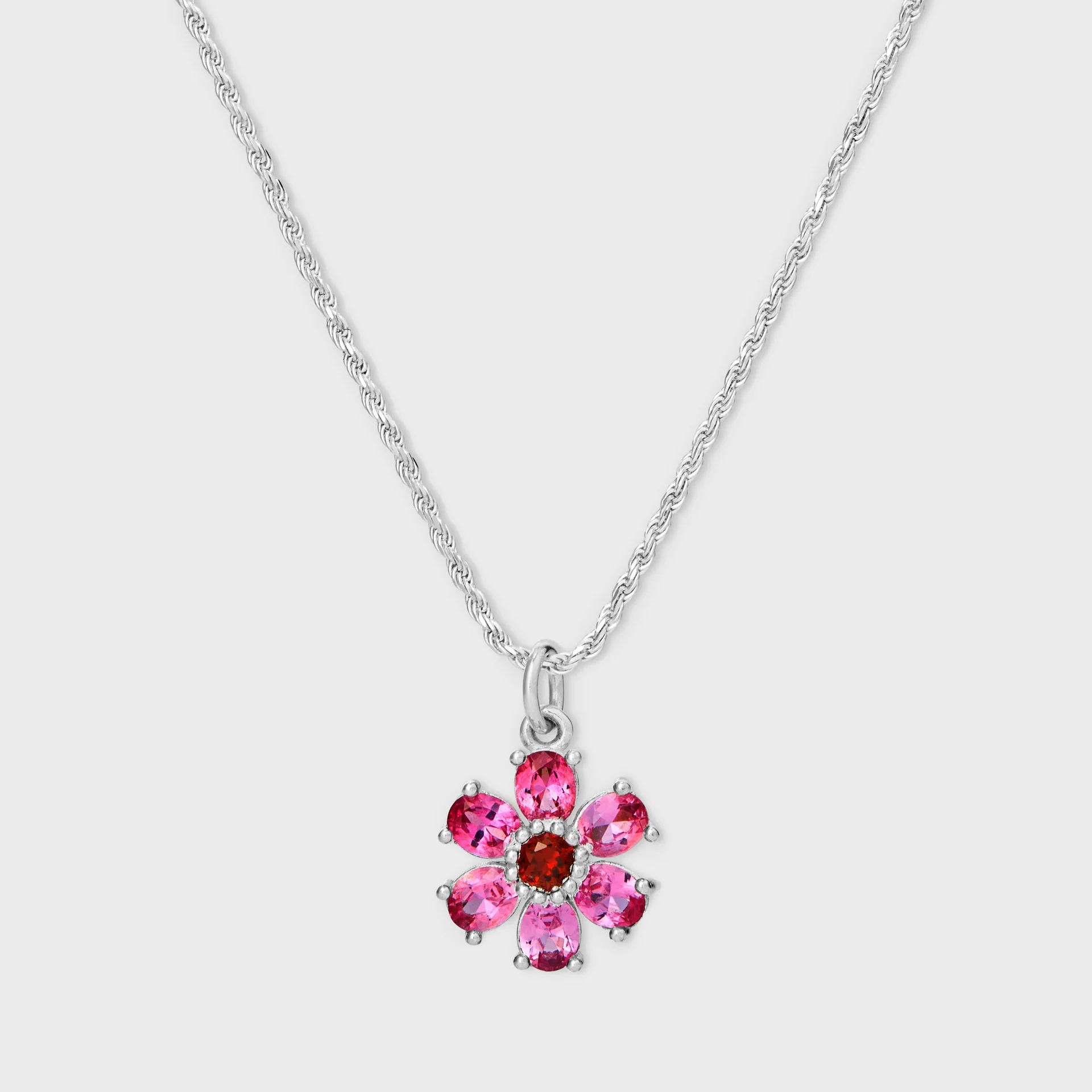 Bleue Burnham Blossom Pendant - Silver