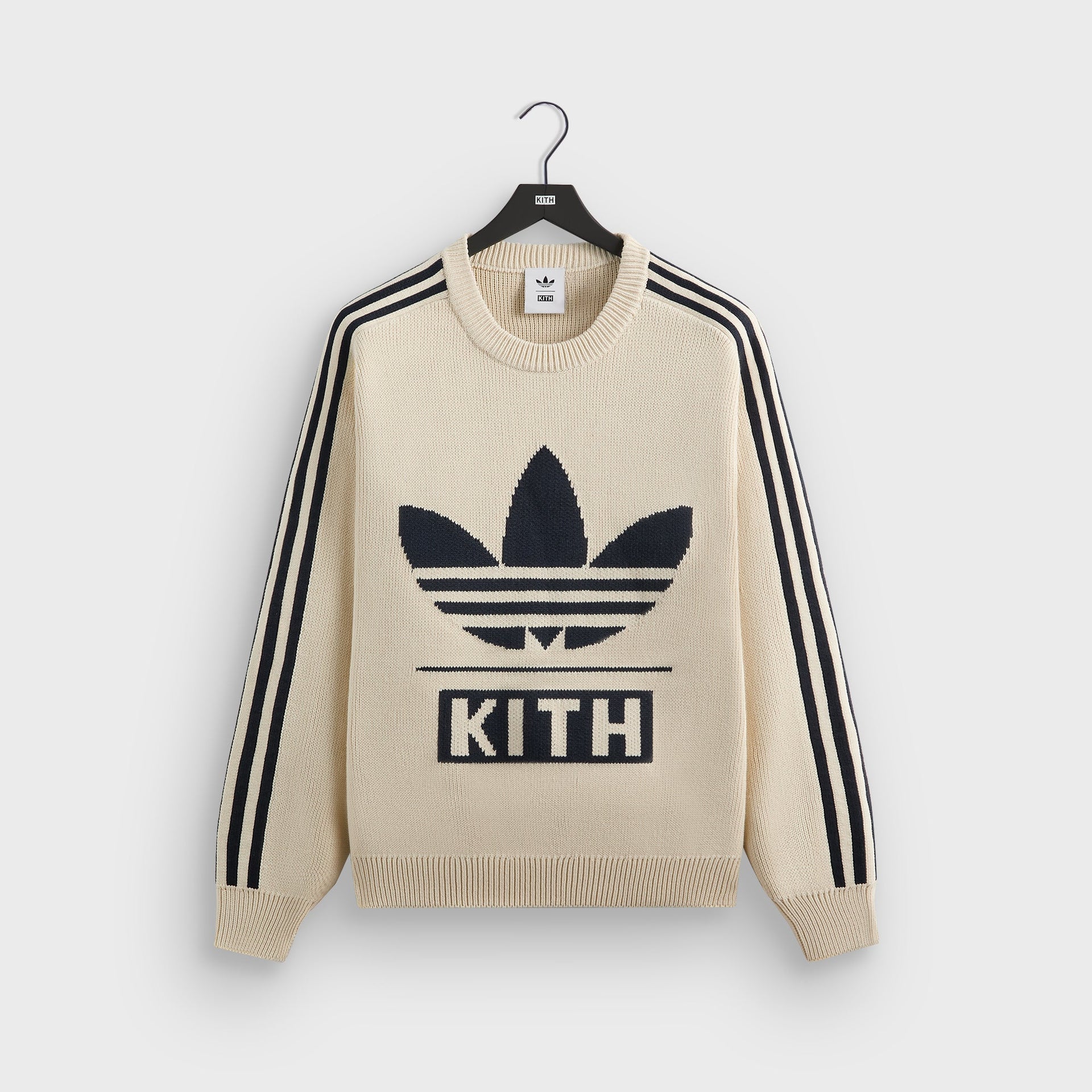 Kith for adidas Football Knit Sweater in Chalk White