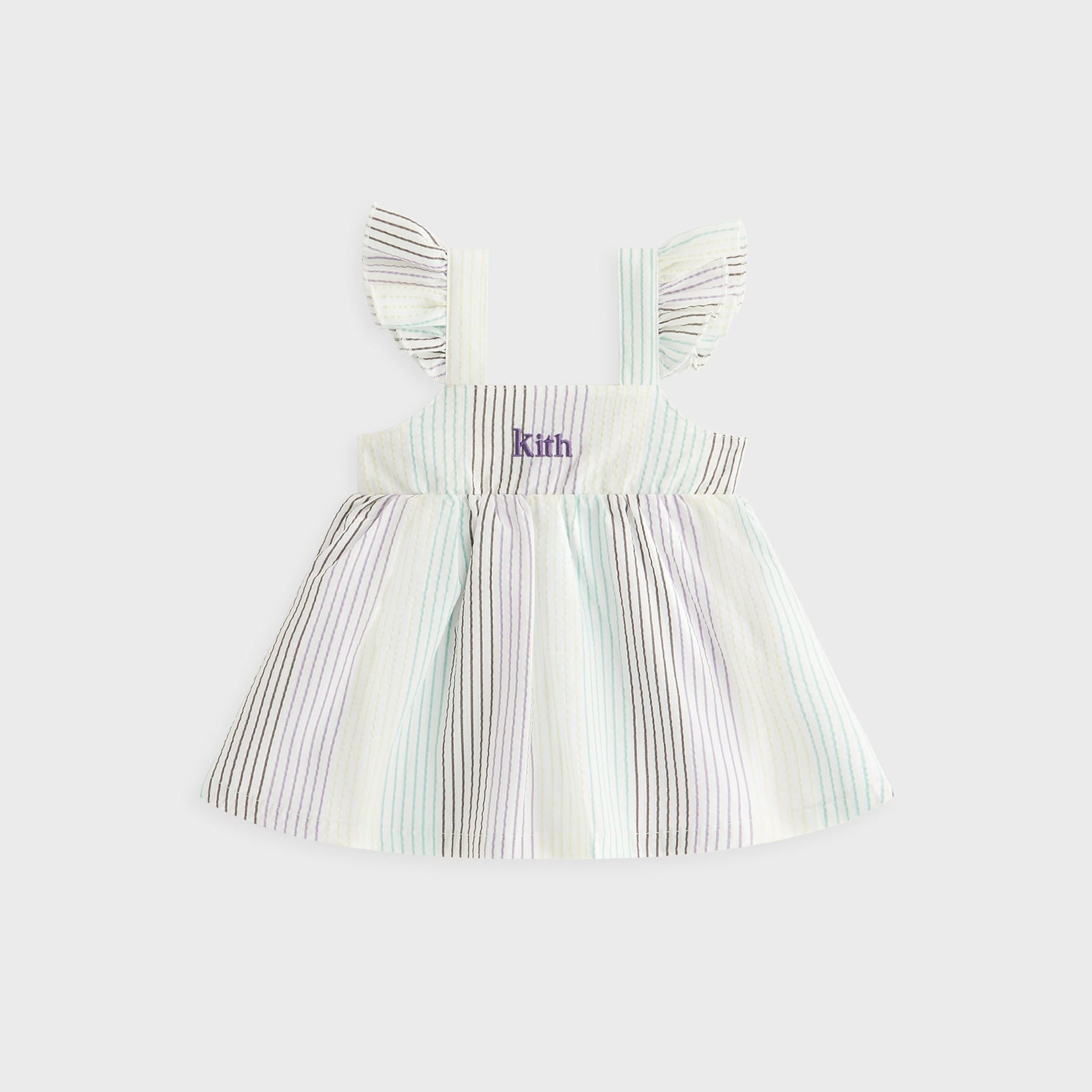 Kith Baby Striped Amina Mini Dress - Mykonos