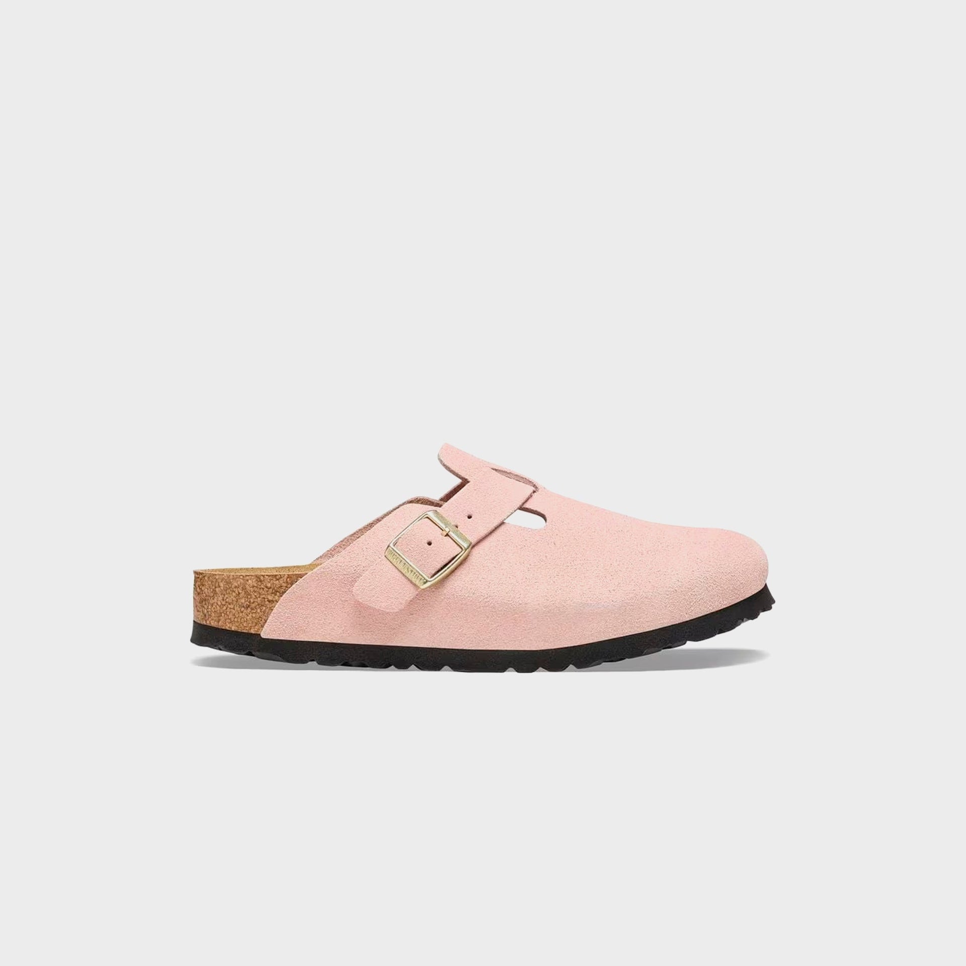 Birkenstock WMNS Boston Suede - Light Rose