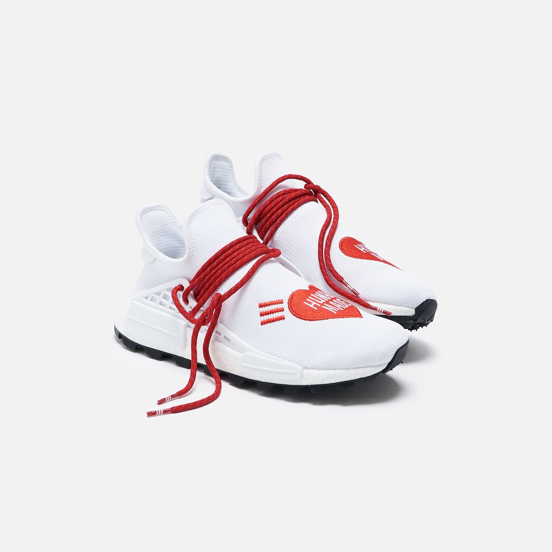 adidas Consortium x Human Made x Pharrell Williams NMD Hu - White / Scarlet / Core Black