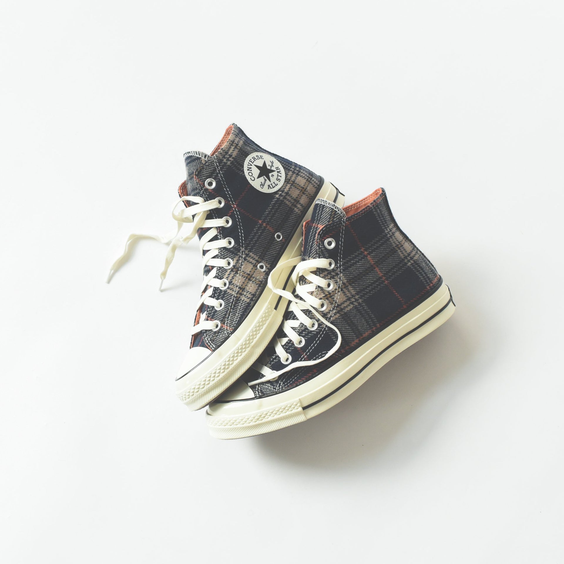 Converse Chuck Taylor 70 High -  Navy / Terracotta Red / Egret