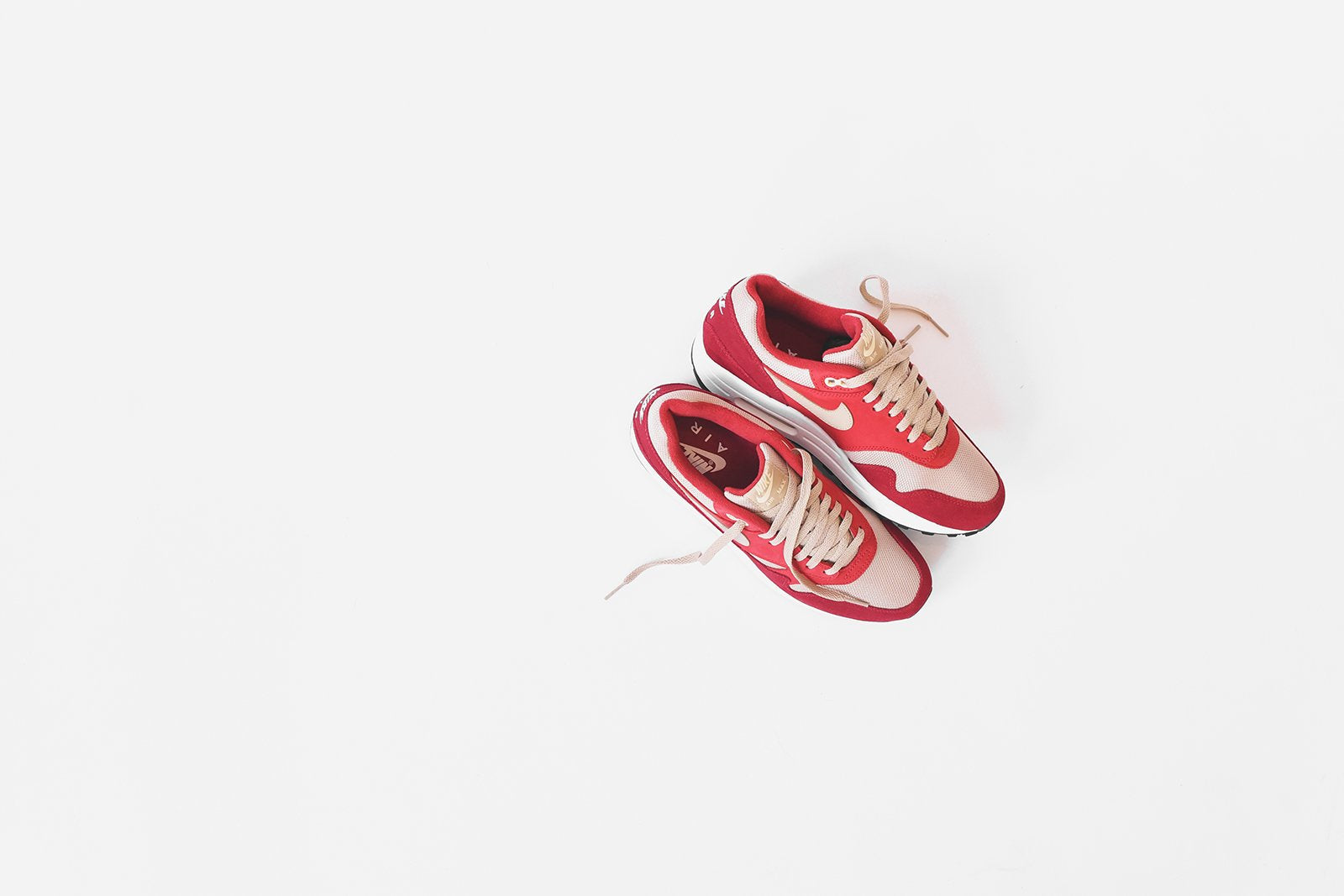 Nike Air Max 1 PRM Retro - Tough Red / Mushroom