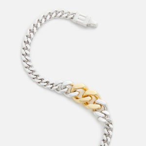 Tom Wood Dean Bracelet Duo 7.0 - Silver / Gold