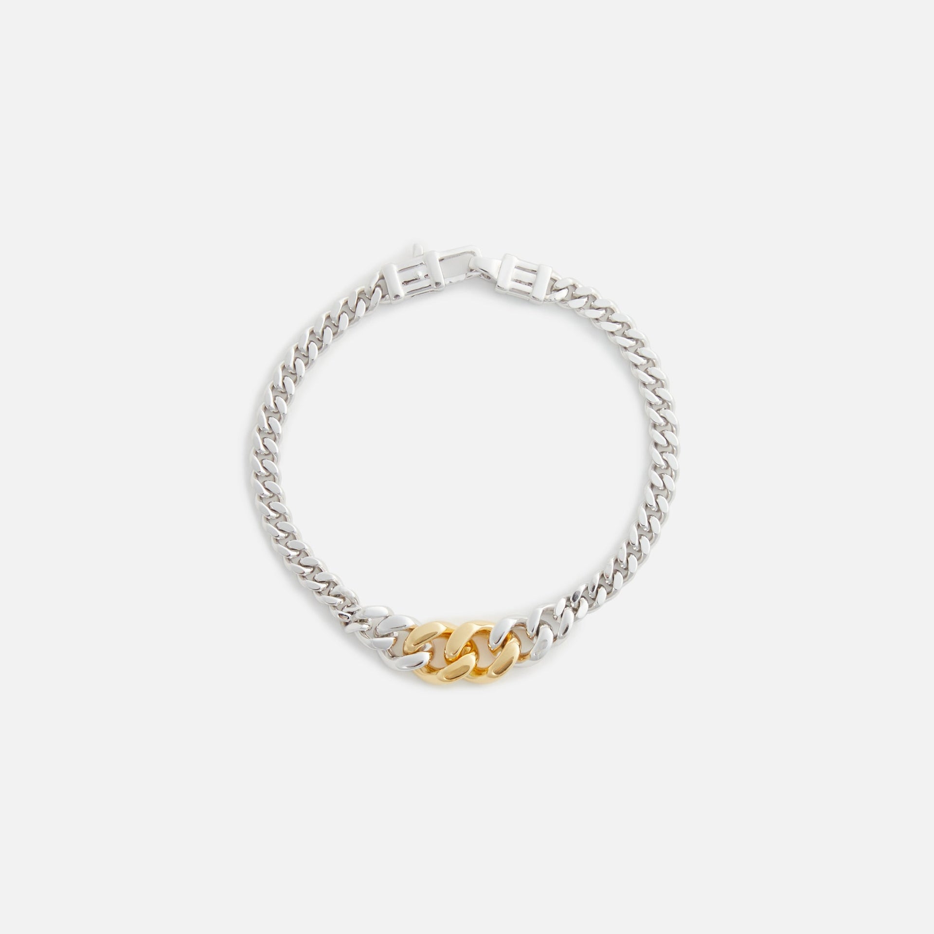 Tom Wood Dean Bracelet Duo 7.0 - Silver / Gold