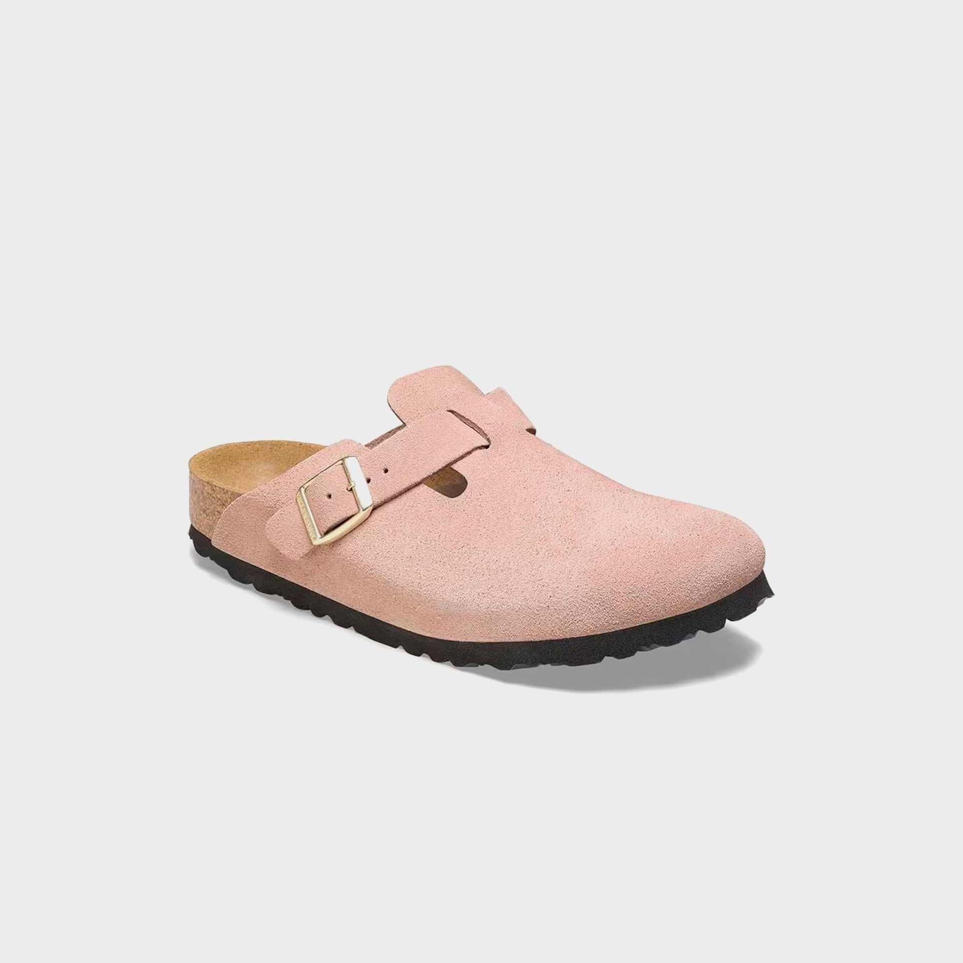 Birkenstock WMNS Boston Suede - Light Rose