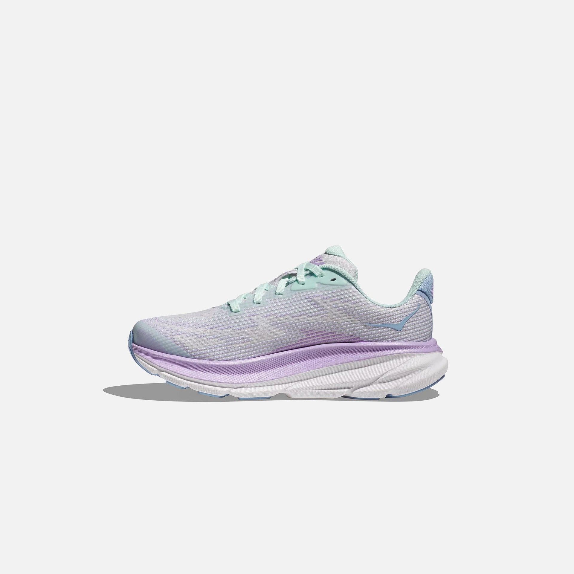 HOKA Clifton 9 Youth - Sunlit Ocean / Lilac Mist