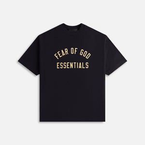 Essentials Jersey Crewneck Tee - Black