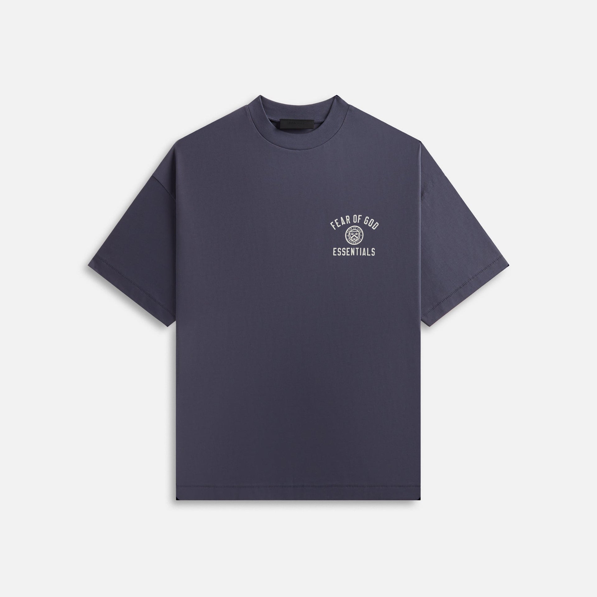 Essentials Jersey Crewneck Tee - Marine