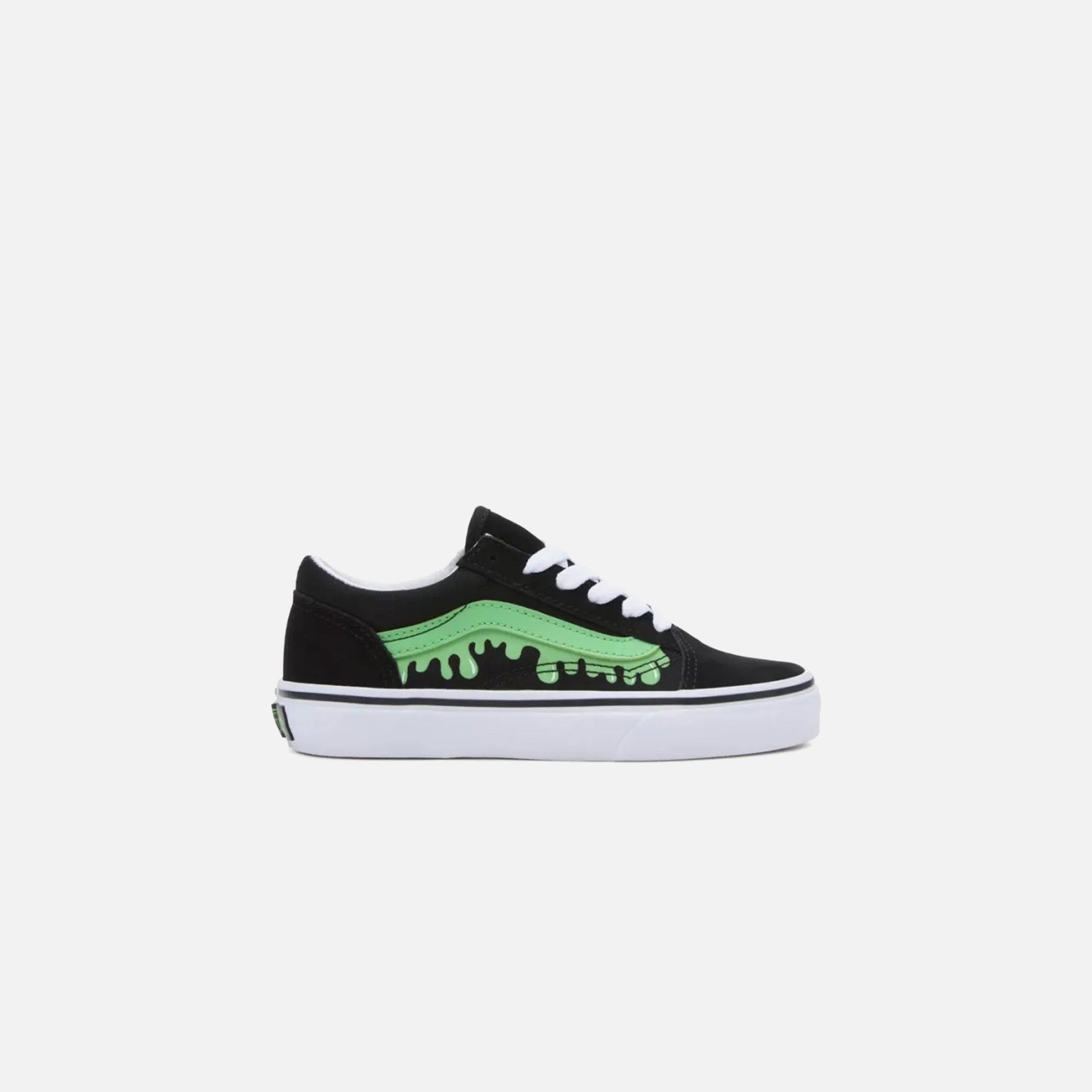 Vans Pre-School Old Skool - Glow Slime Black / Green