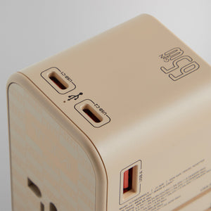 Kith for TUMI 65W Universal Power Adapter - Quicksand