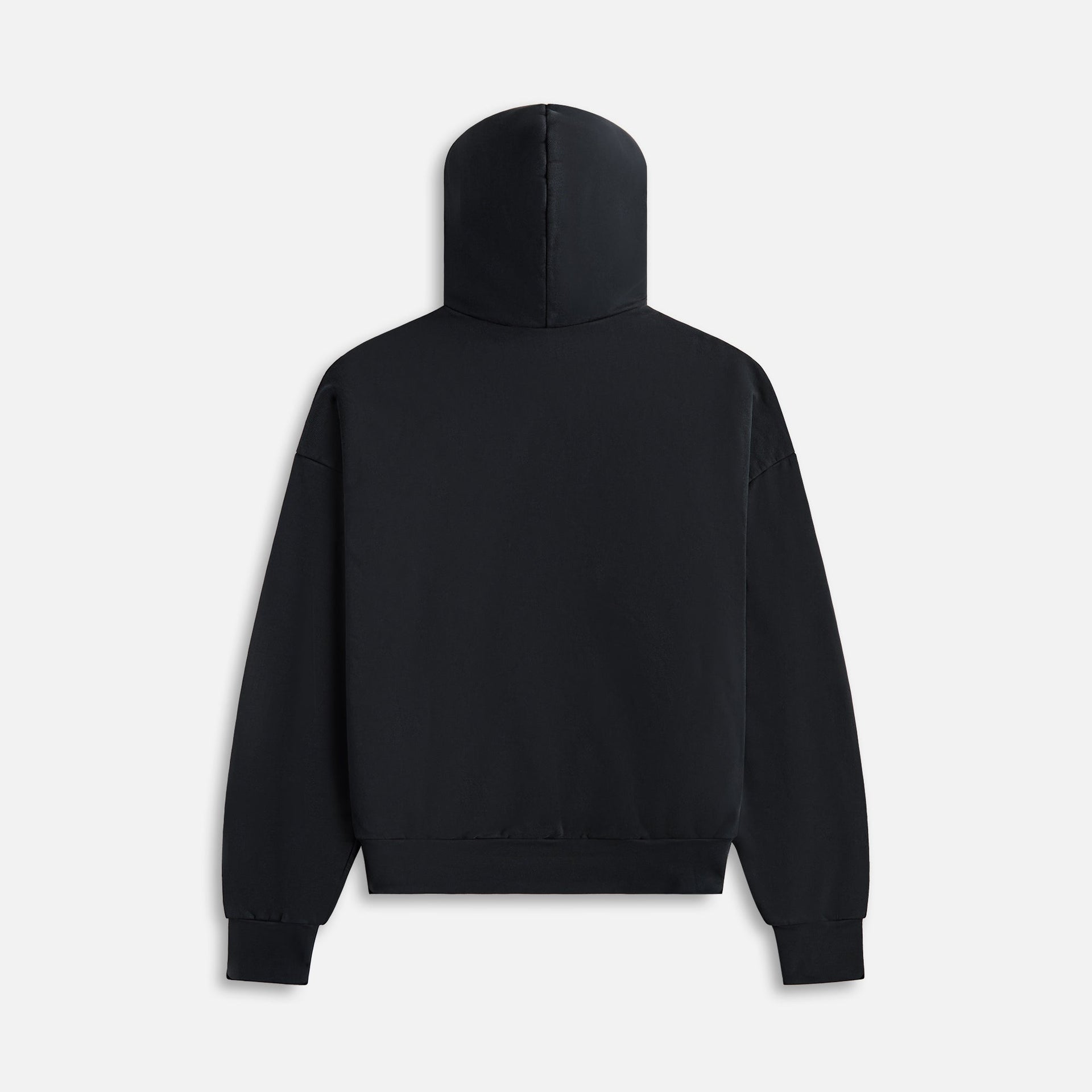 Essentials Heavy Fleece Vintage Shrunken Hoodie - Black