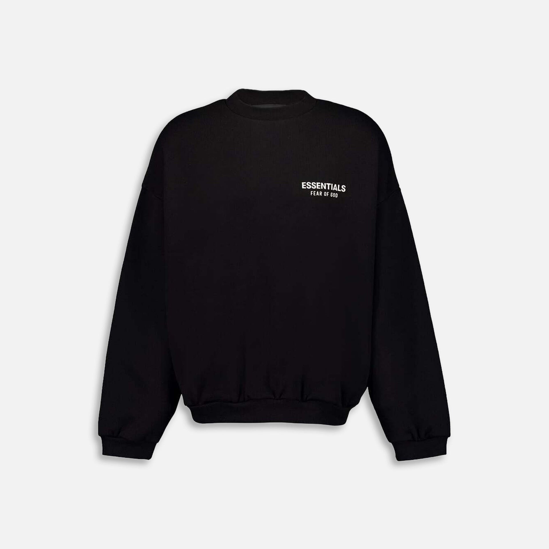 Essentials Fleece Crewneck - Black