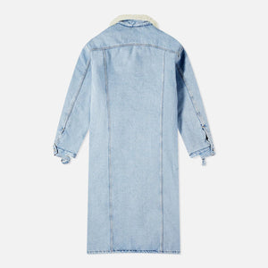 ERL x Levis Unisex Sherpa Duster - Blue