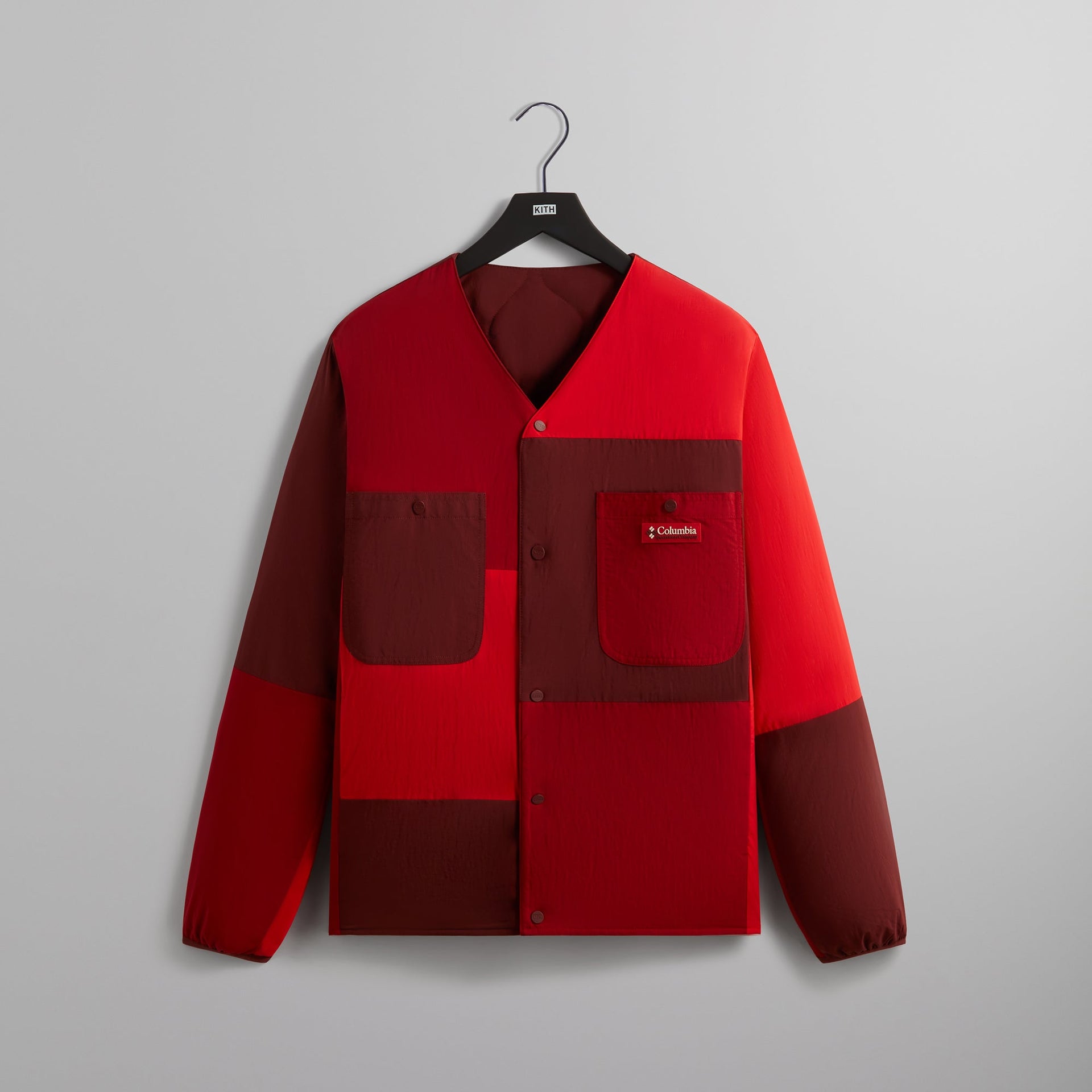 Kith for Columbia Patchwork Liner - Red Velvet