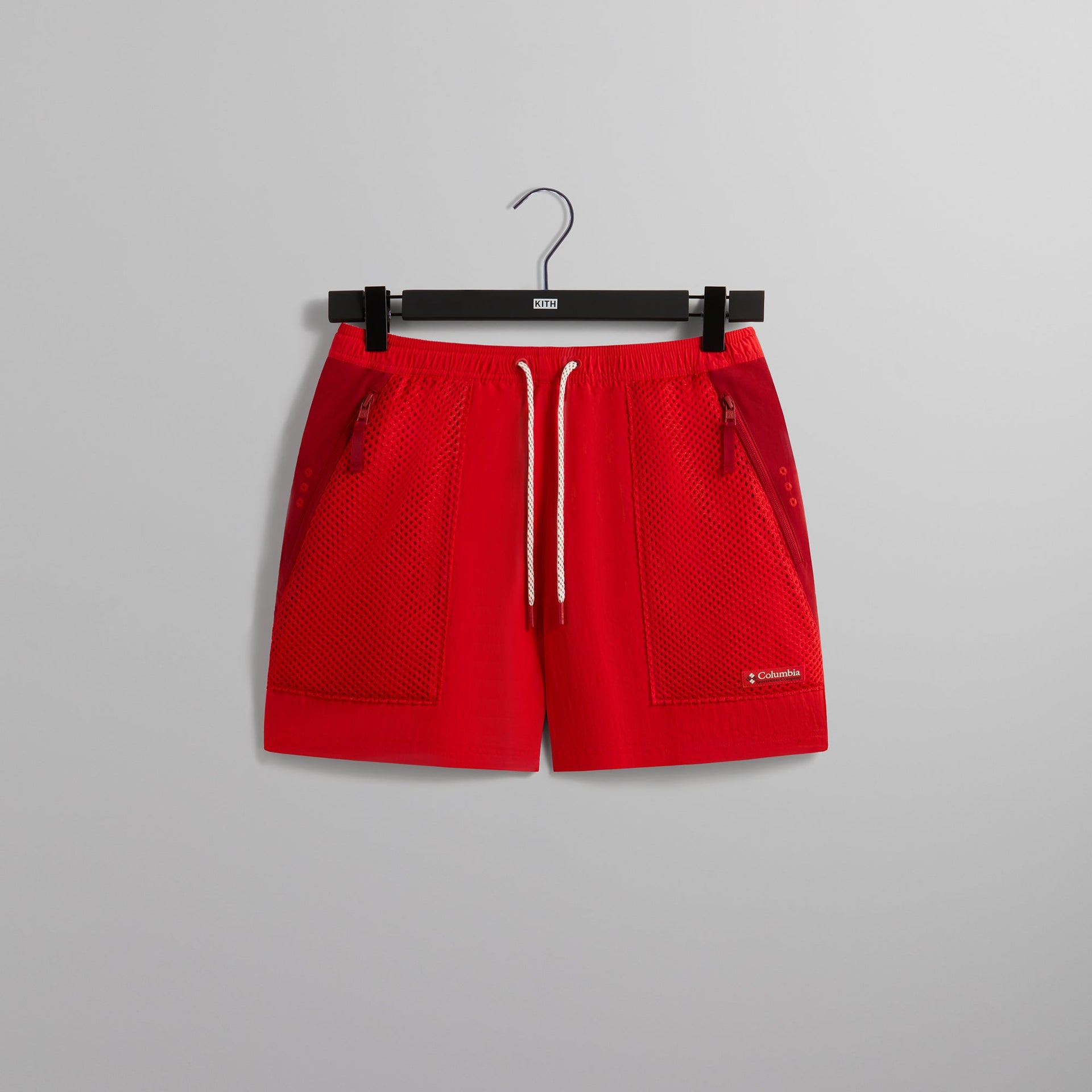 Kith for Columbia Wind Short - Red Velvet