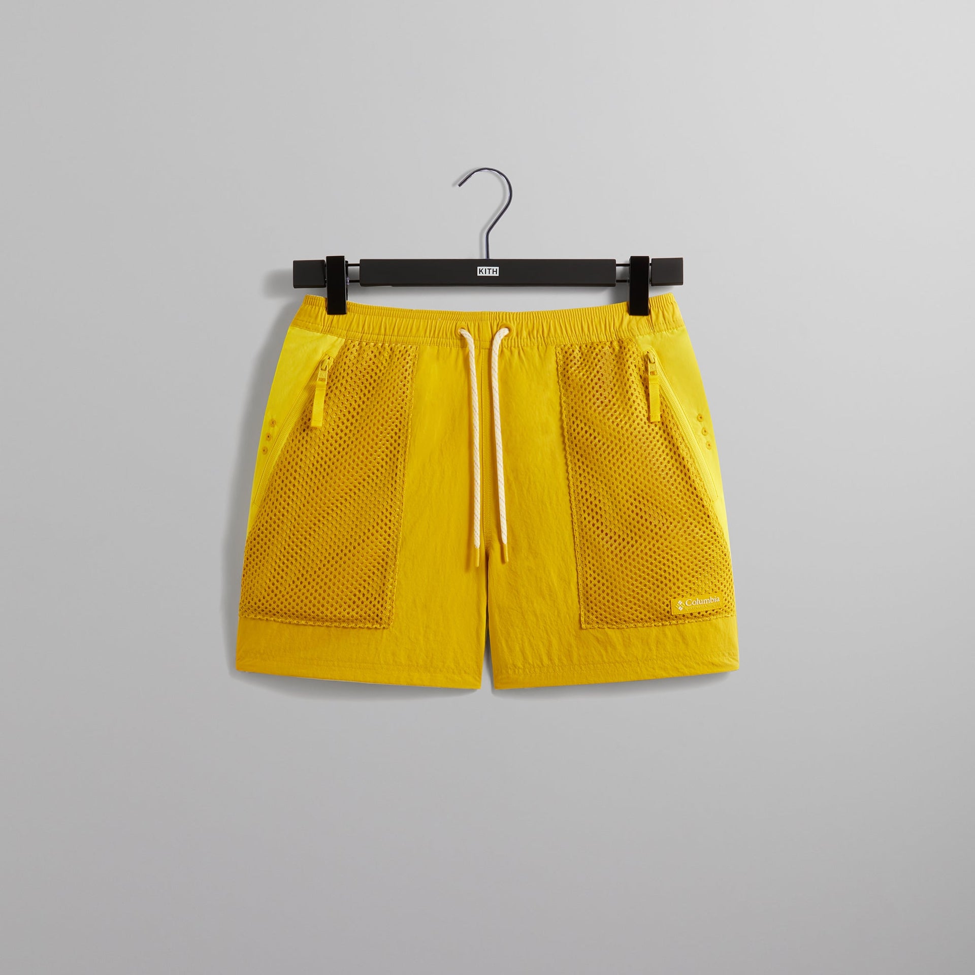 Kith for Columbia Wind Short - Gold Leaf