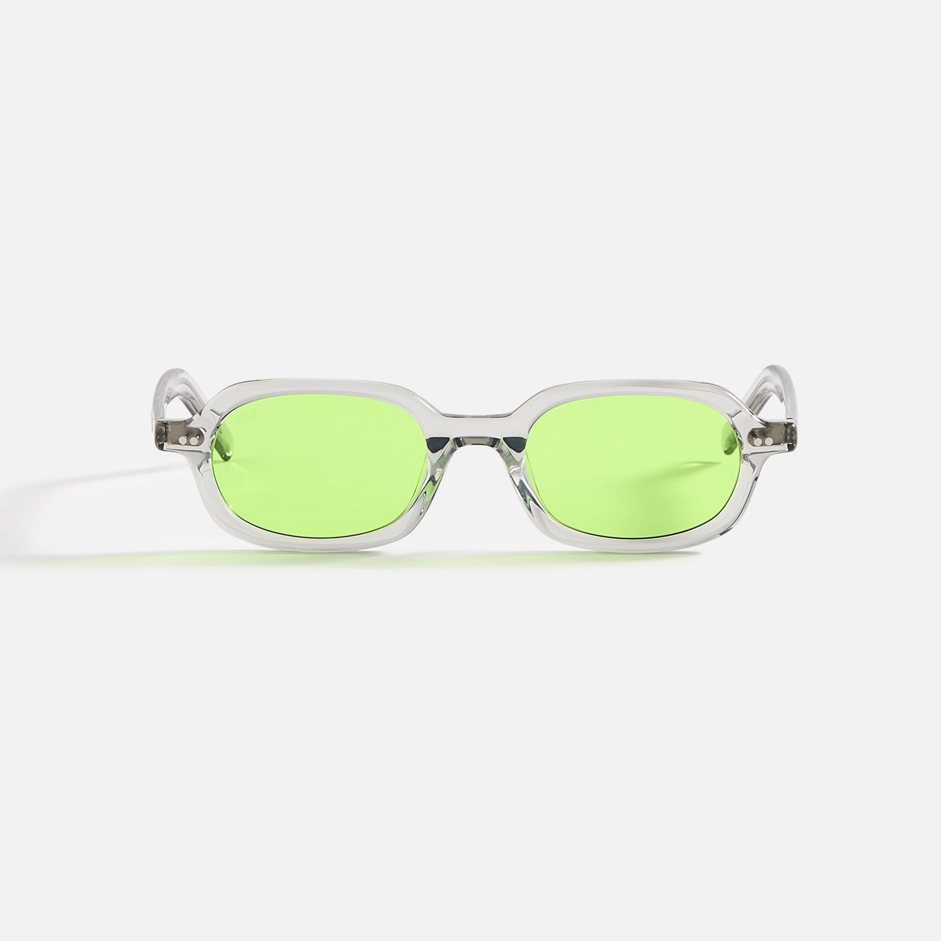 AKILA Psyche Sunglasses - Grey / Apple Green