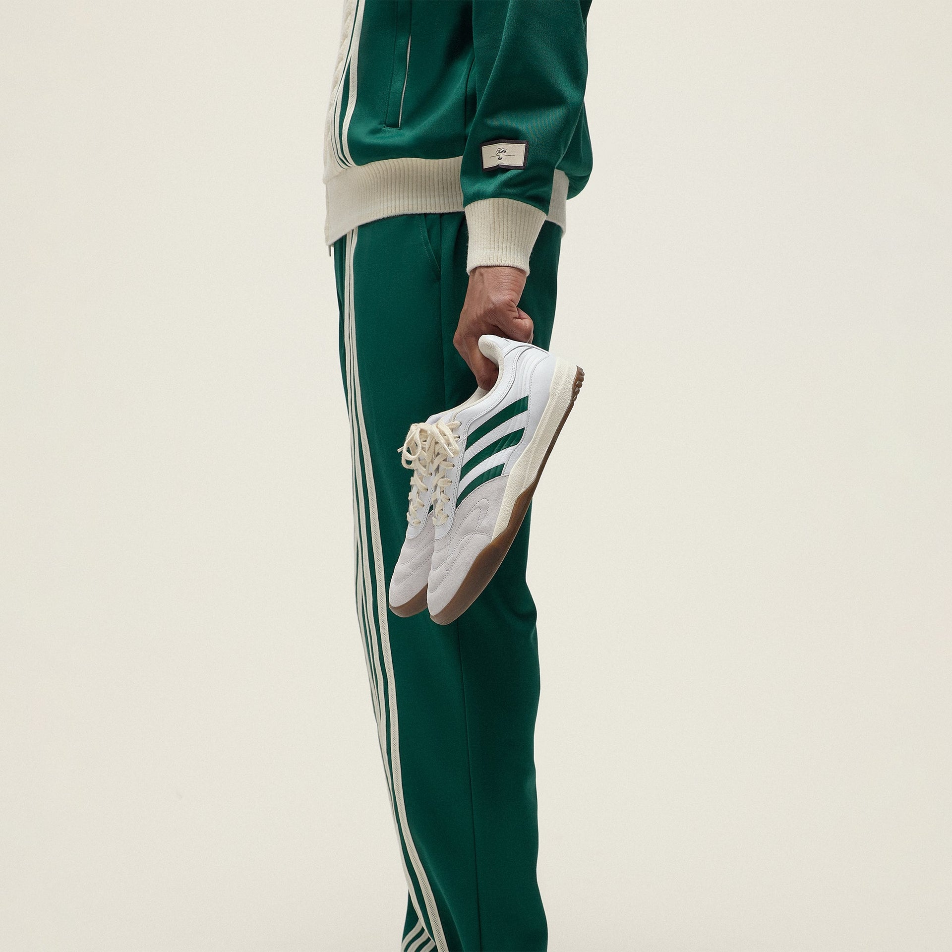 Kith for adidas Football Koresco National in White / Scarab
