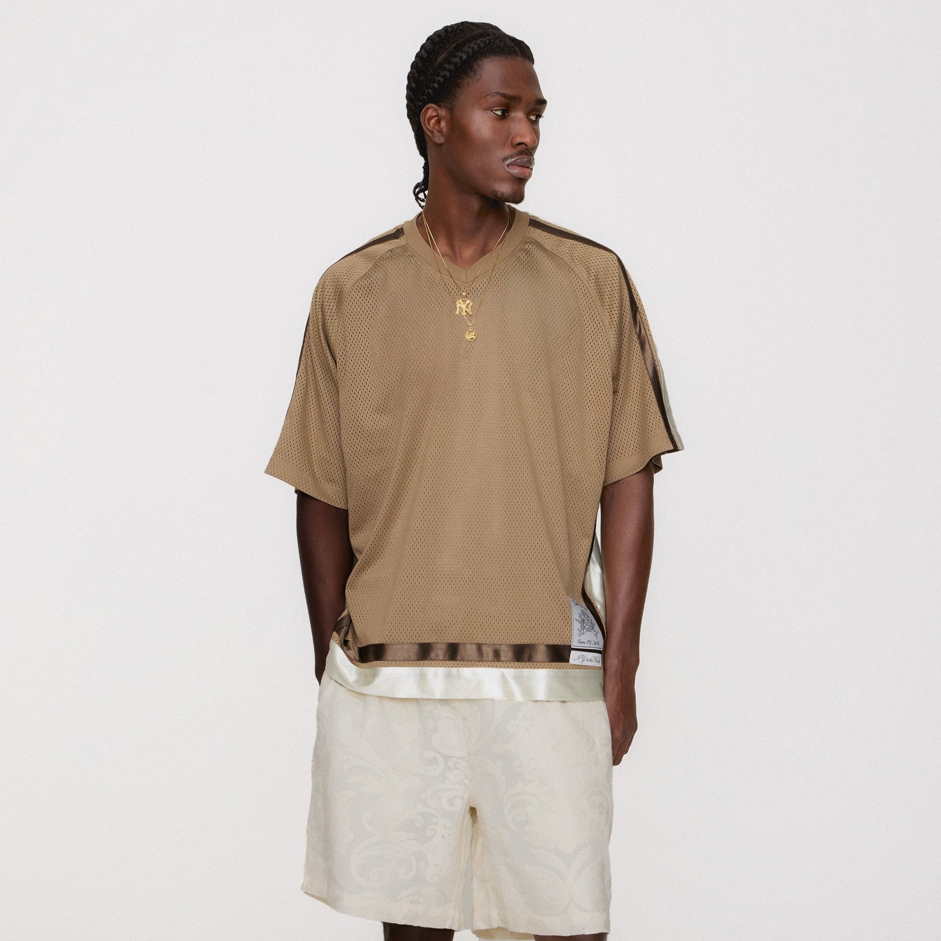 Kith Lace Lewis Short - Sandrift