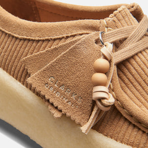 Clarks WMNS Wallabee Cup - Tan Corduroy