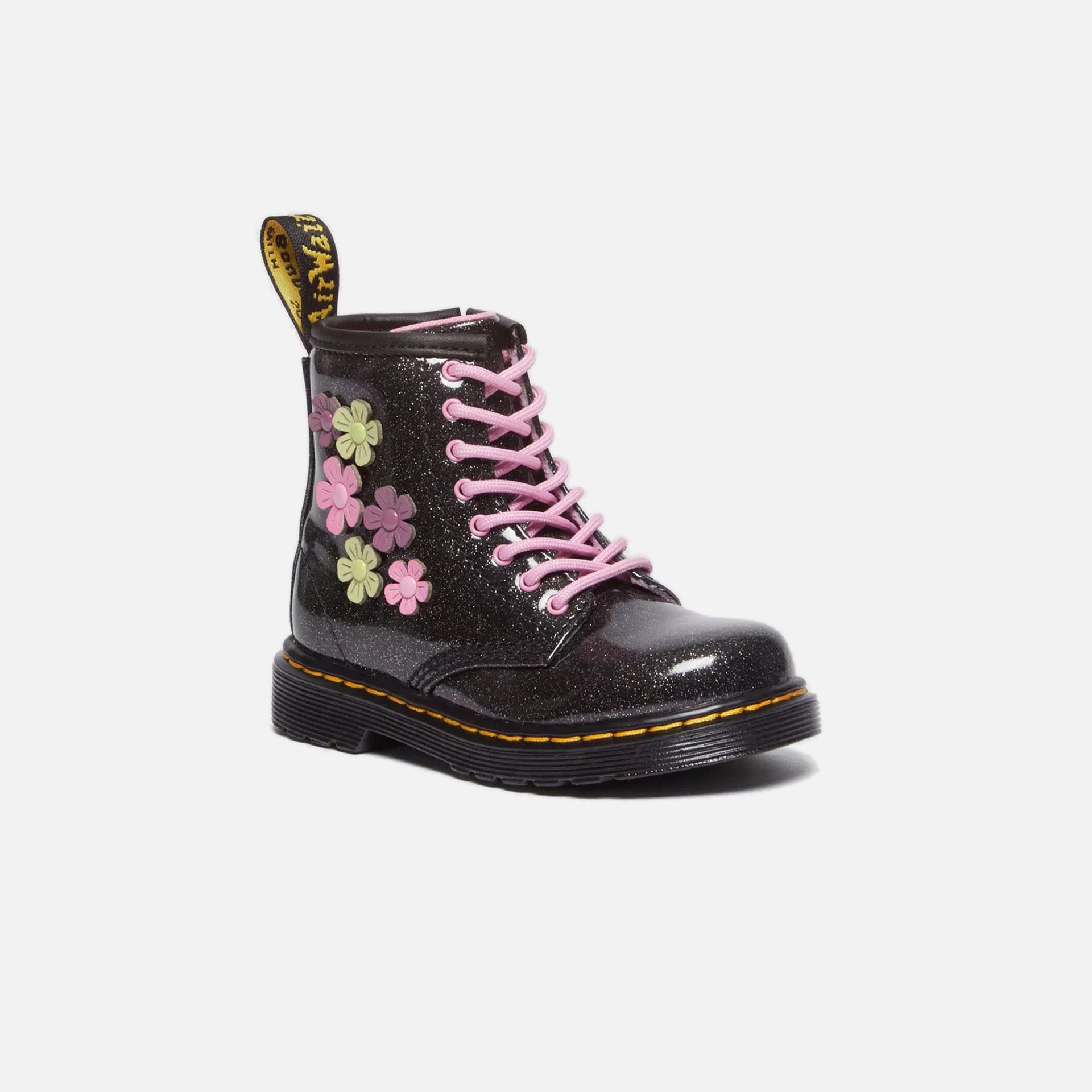 Dr. Martens Junior 1460 - Black Coated Glitter