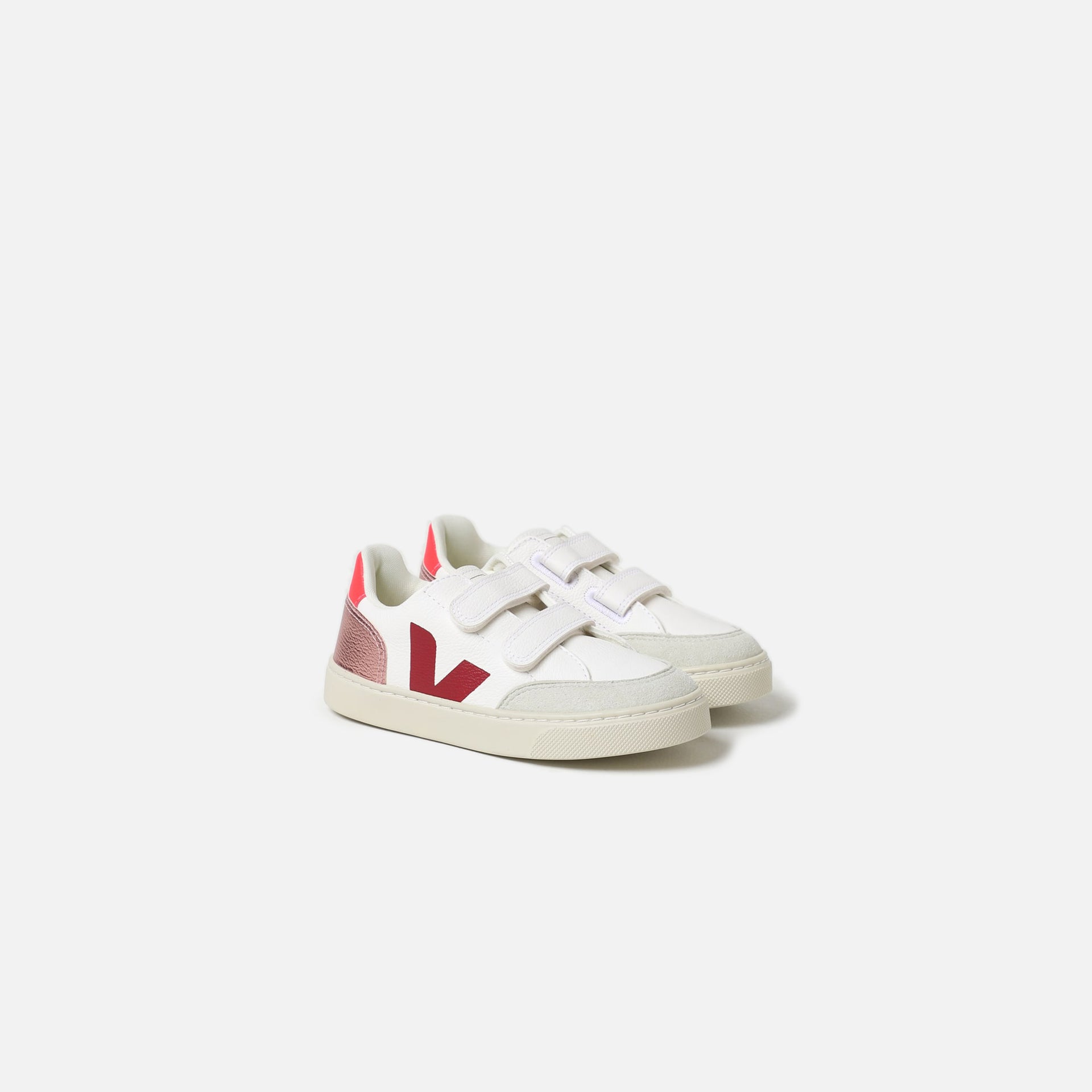 Veja Junior V-12 - Extra White / Multico Nacre