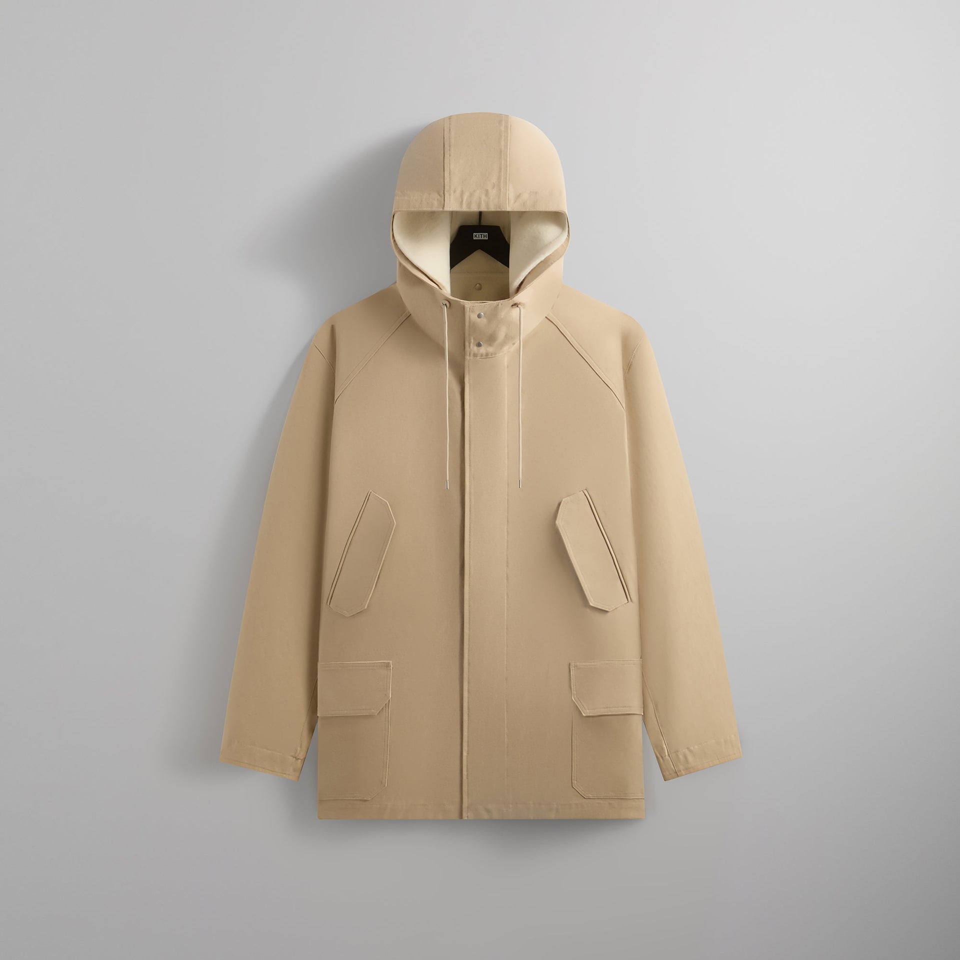 Kith 101 for Auralee Heavy Canvas Liner Coat  - White Pepper