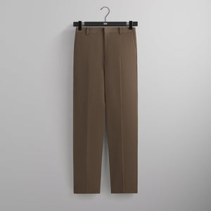 Kith 101 for Auralee Light Wool Max Gabardine Slacks - Major Brown