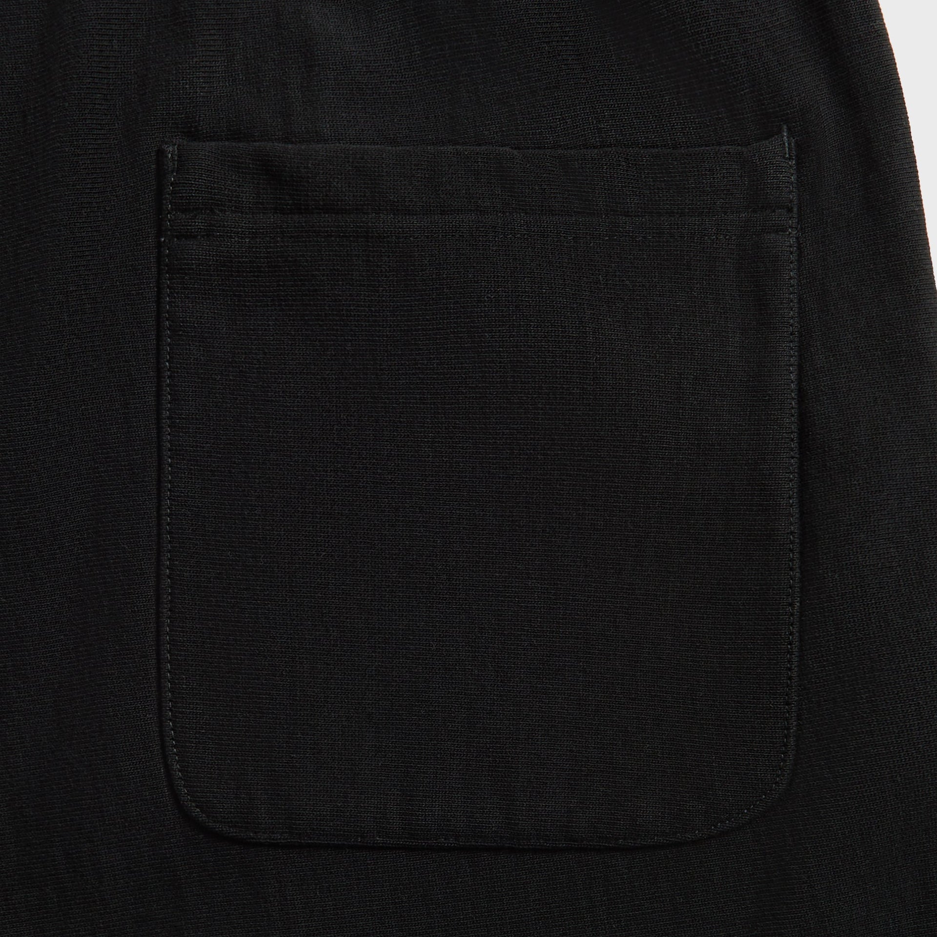 Auralee Smooth Soft BD Sweat Pant - Black