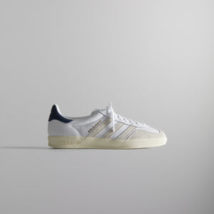 Kith Classics for adidas Originals Gazelle Indoor - White / Collegiate Navy / Off-White