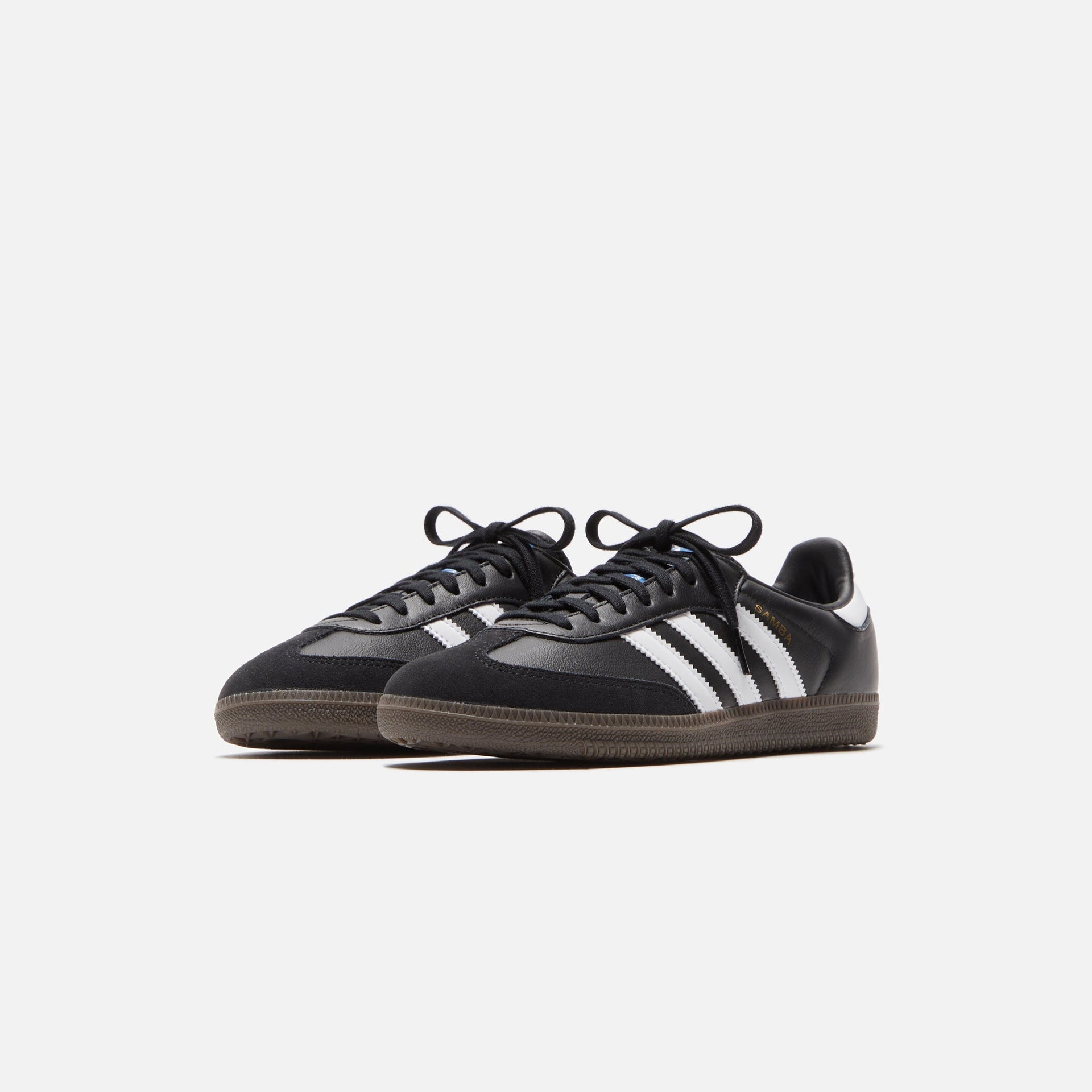 adidas Grade School Samba OG - Core Black / White / Gum