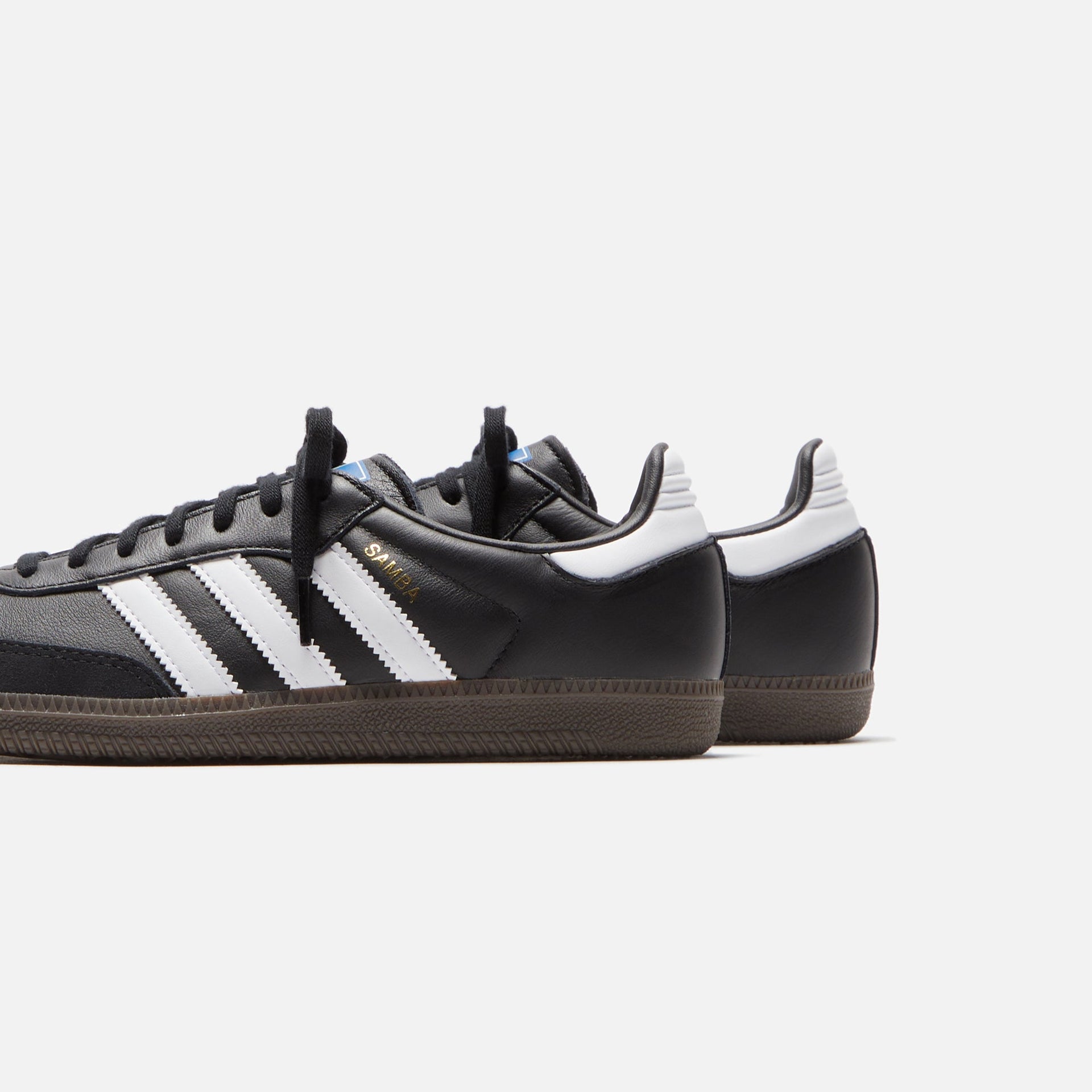 adidas Grade School Samba OG - Core Black / White / Gum