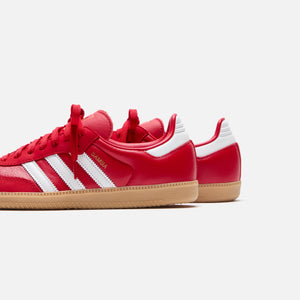 adidas WMNS Samba OG - Better Scarlet / White / Gold Metallic