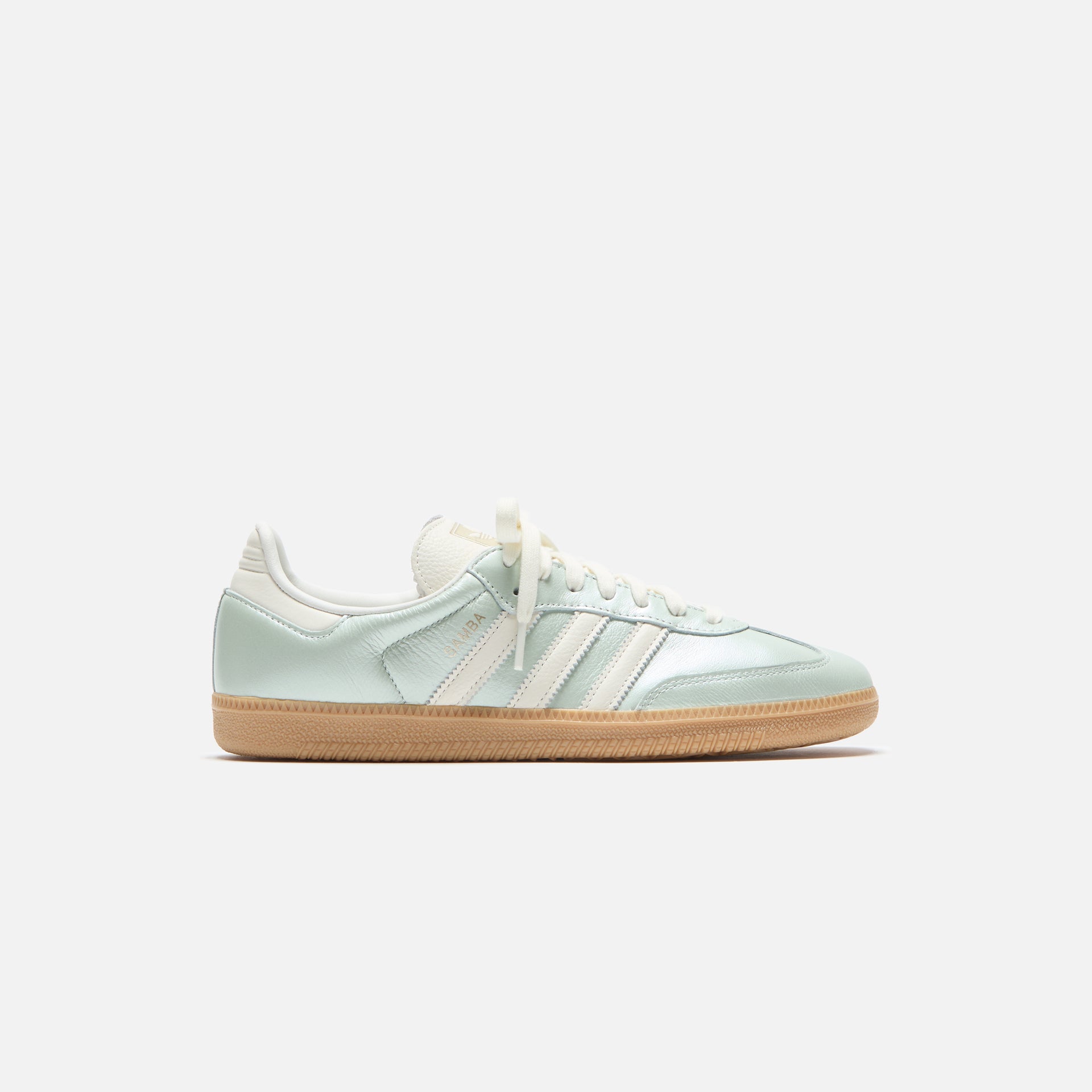 adidas WMNS Samba OG - Linen Green Metallic / Off White / Cyber Metallic