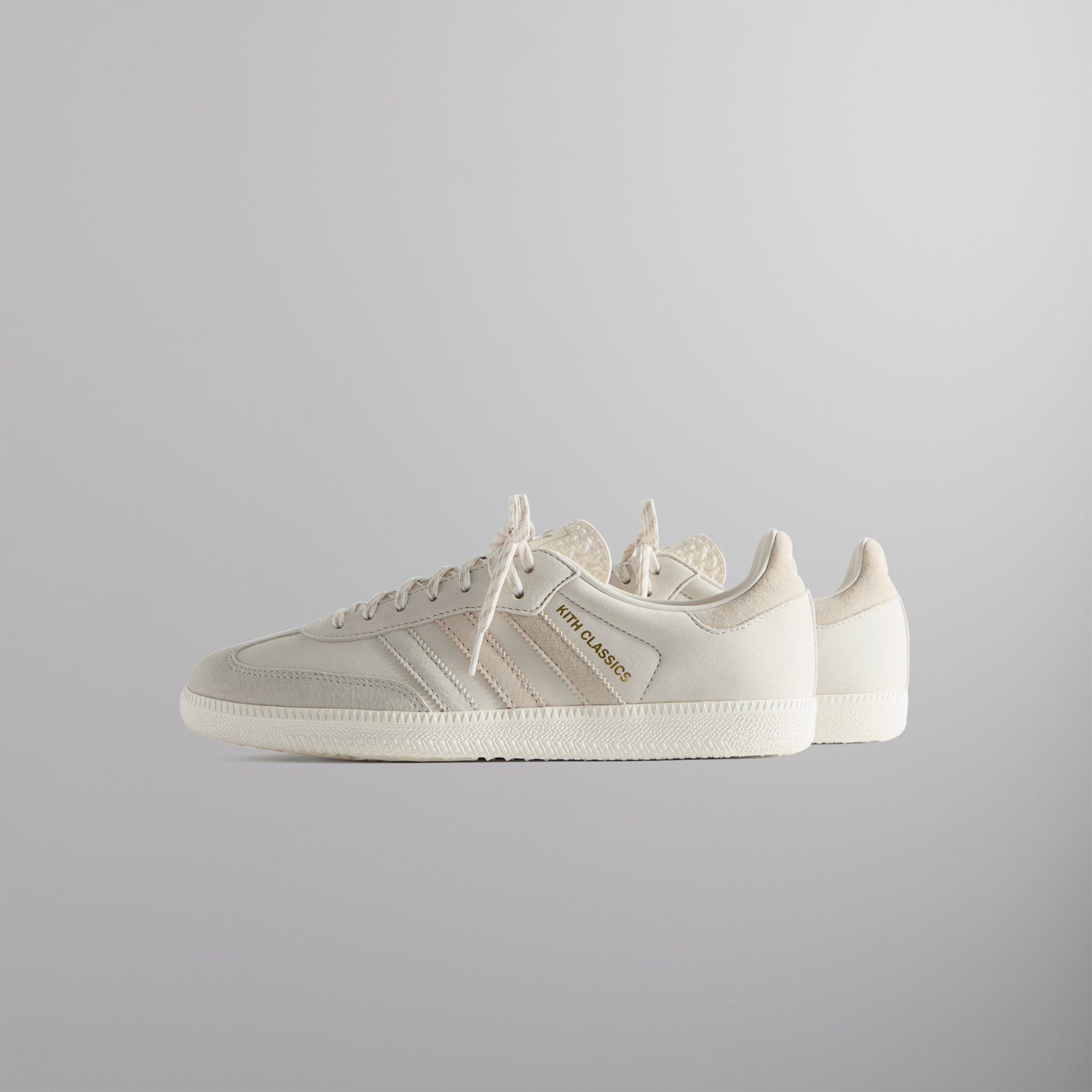 Kith Classics for adidas Originals Samba - Cloud White / Off White / Orbit Grey