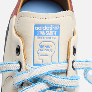 adidas x Brain Dead Stan Smith - Bliss / Bahia Light Blue / Mesa