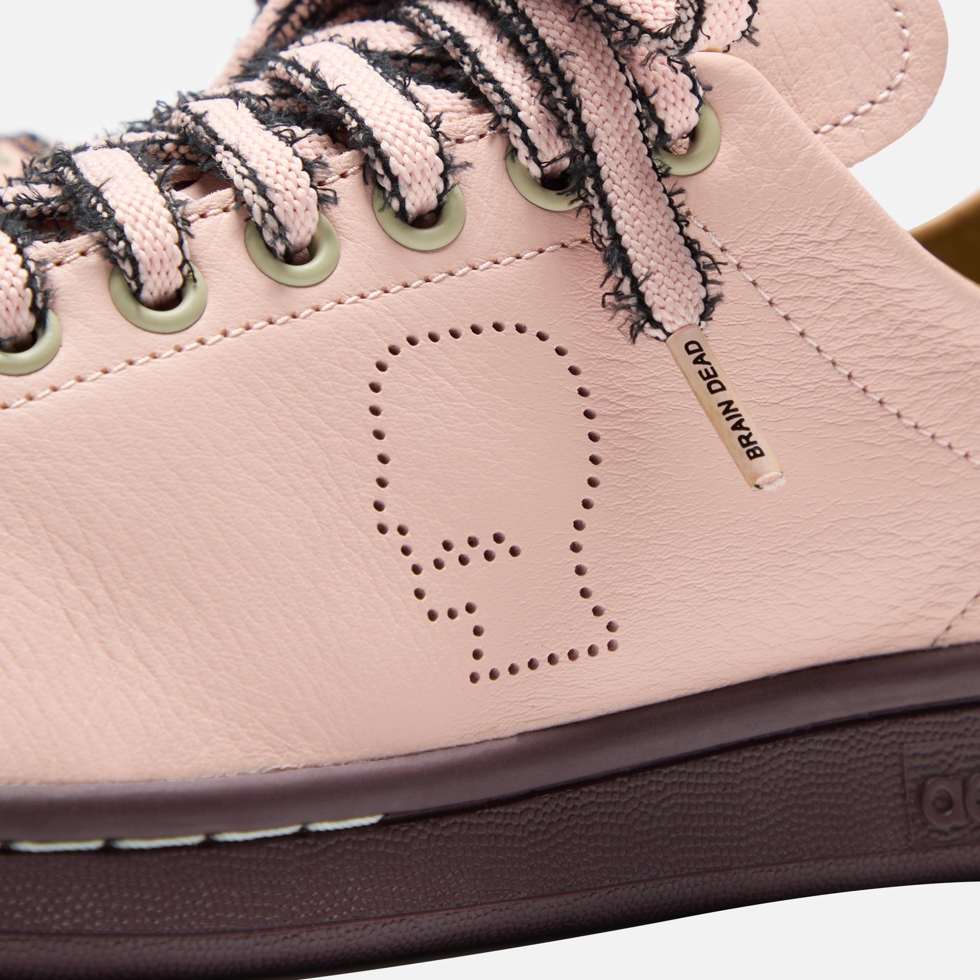 adidas x Brain Dead Stan Smith - Vapour Pink / Core Black / Mesa