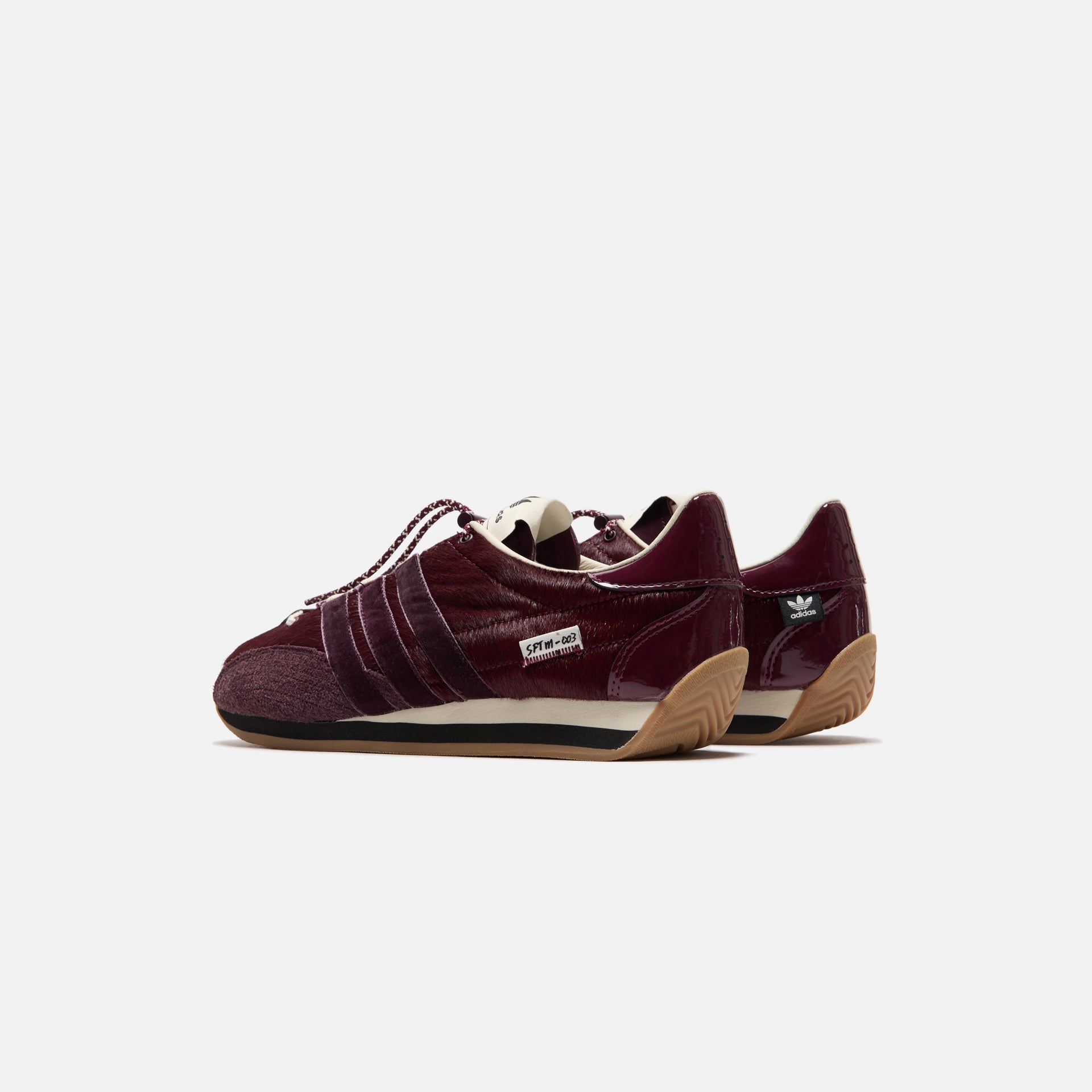 adidas x SFTM Country OG - Maroon / Core Black / Cream White