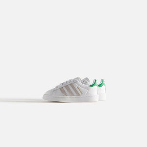 Kith Kids Classics for adidas Originals TD Campus 80s - White / Fairway Green