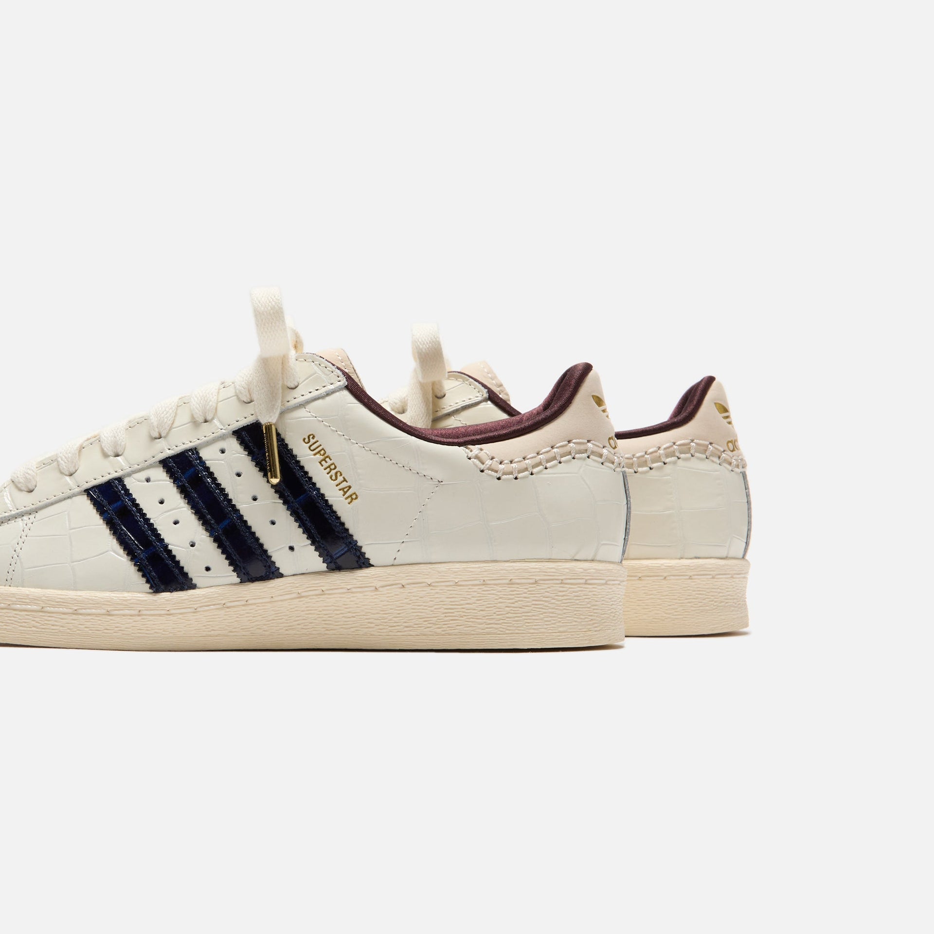 adidas x Wales Bonner Superstar - Wonder White / Collegiate Navy / Night Red