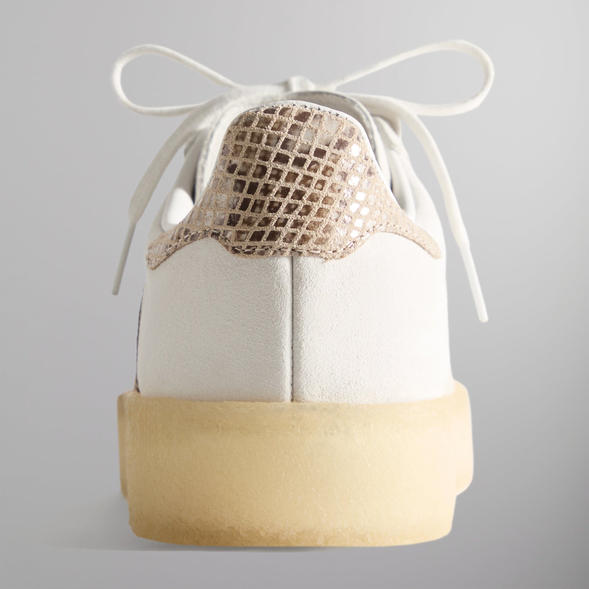 The 8th St AS350 by Ronnie Fieg for adidas Originals & Clarks Originals - Crystal White / Brown