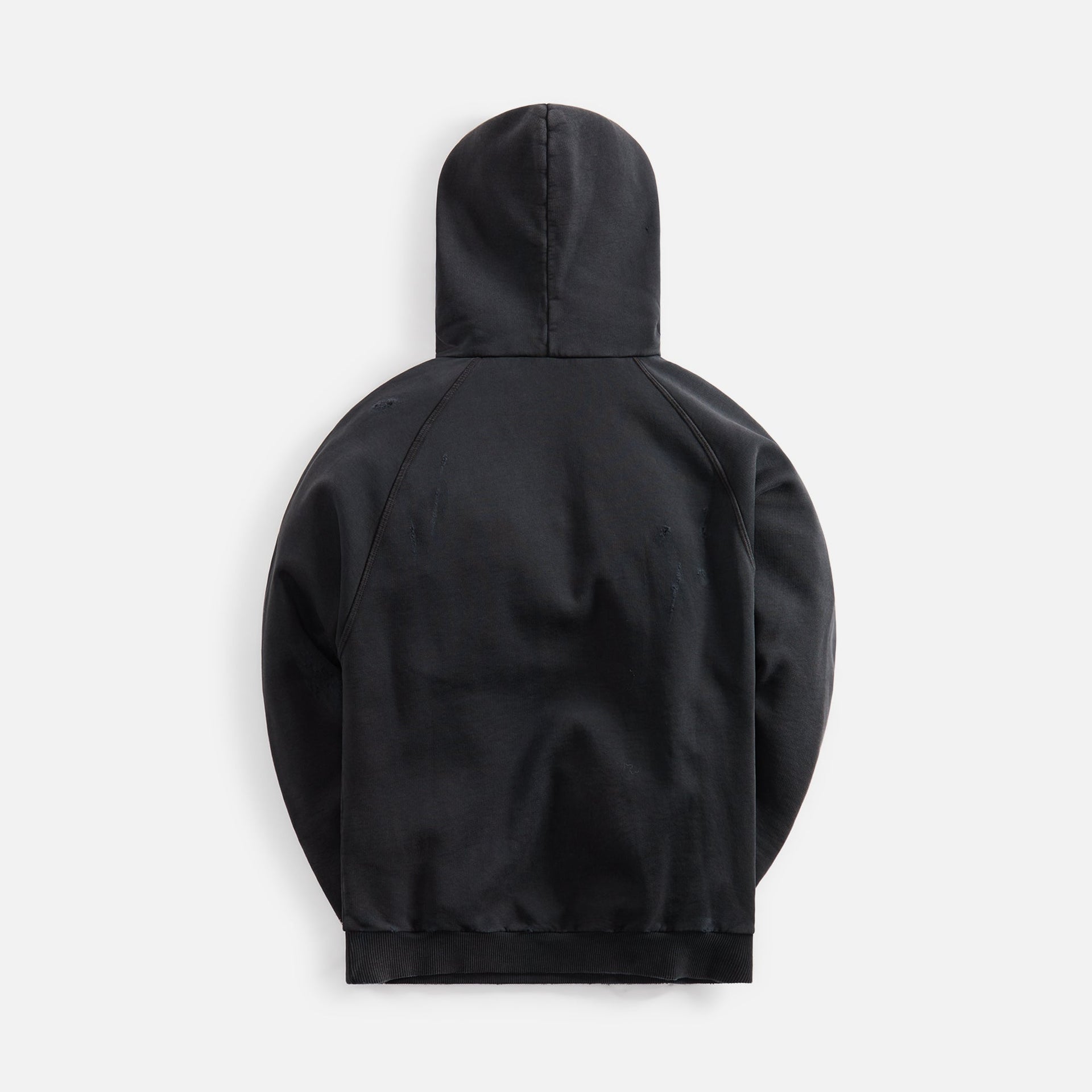 1017 ALYX 9SM Destroyed Mark Flood Box Hoodie - Washed Black