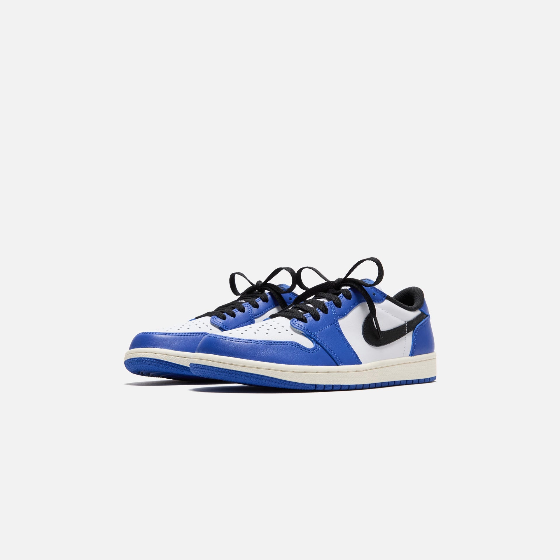 Jordan Air Jordan 1 Low OG - White / Black / Game Royal / Sail