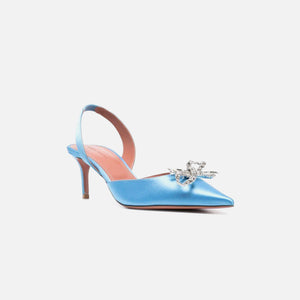 Amina Muaddi Rosie Sling ST 60 Heel - Baby Blue