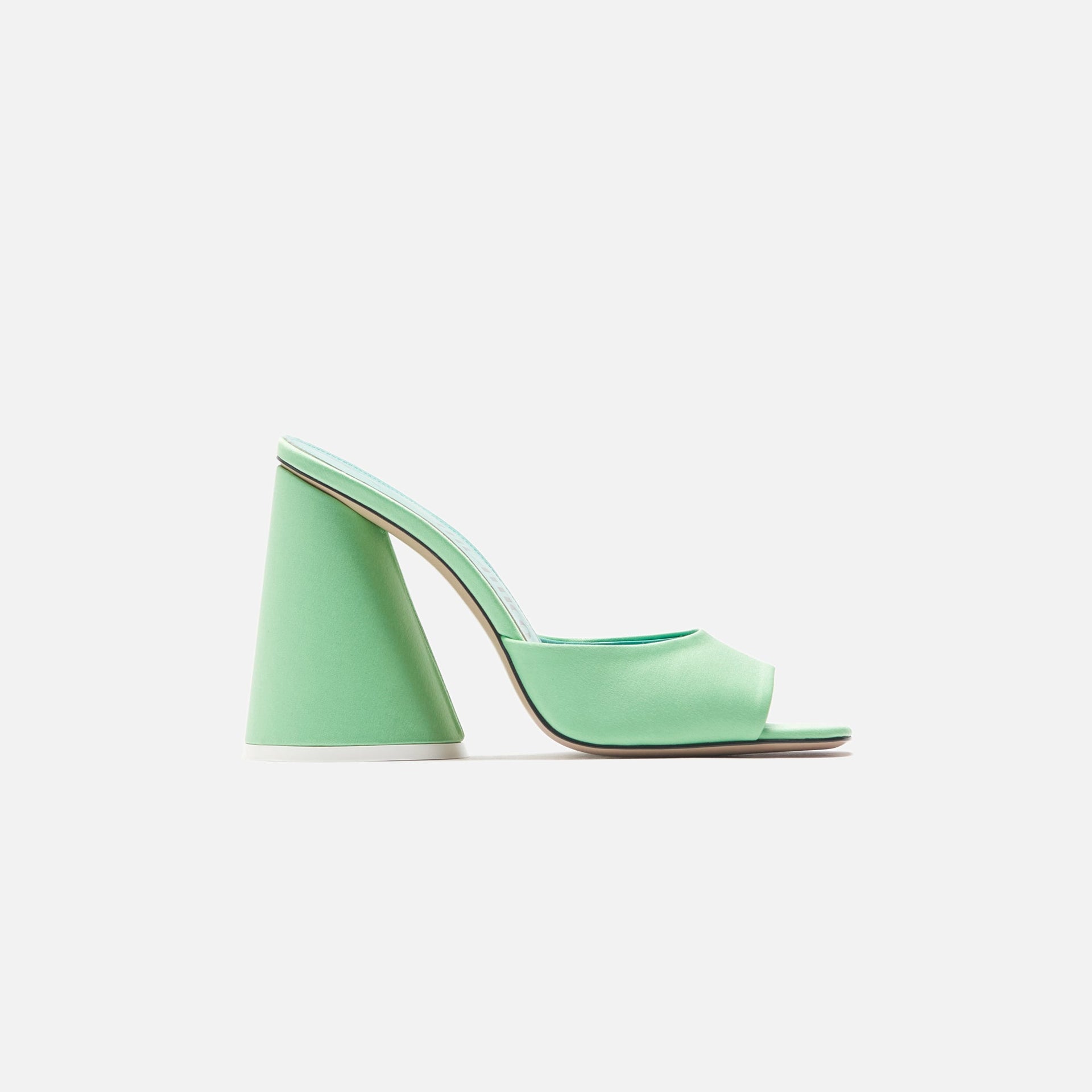 The Attico Luz Mule 105mm - Pale Green