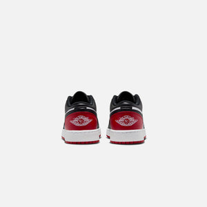 Jordan GS Air Jordan 1 Low - White / Black / Varsity Red