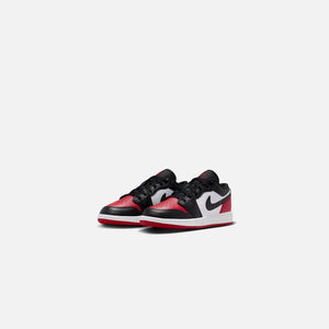 Jordan GS Air Jordan 1 Low - White / Black / Varsity Red