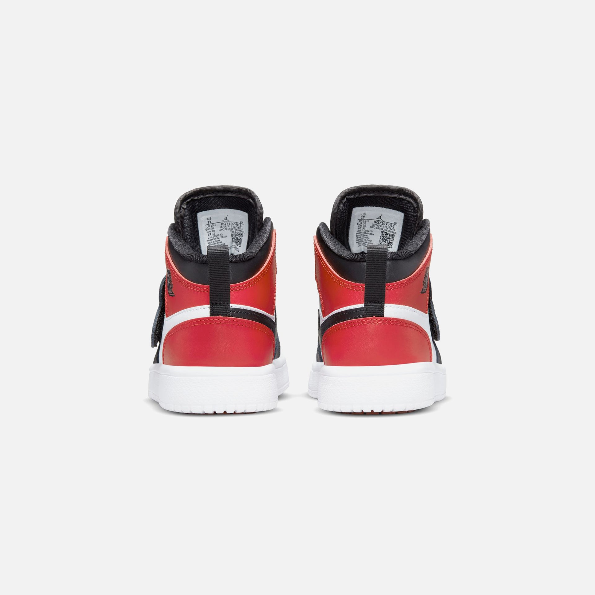 Jordan Pre-School Air Sky Jordan 1 - Black / Anthracite / Varsity Red / White